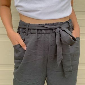 Black high waisted pants